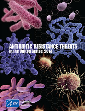 Cover of CDC report Antibiotic Resistance Threats