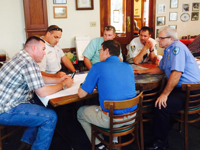 First responders at Fellsmere FL Agrogterroism course